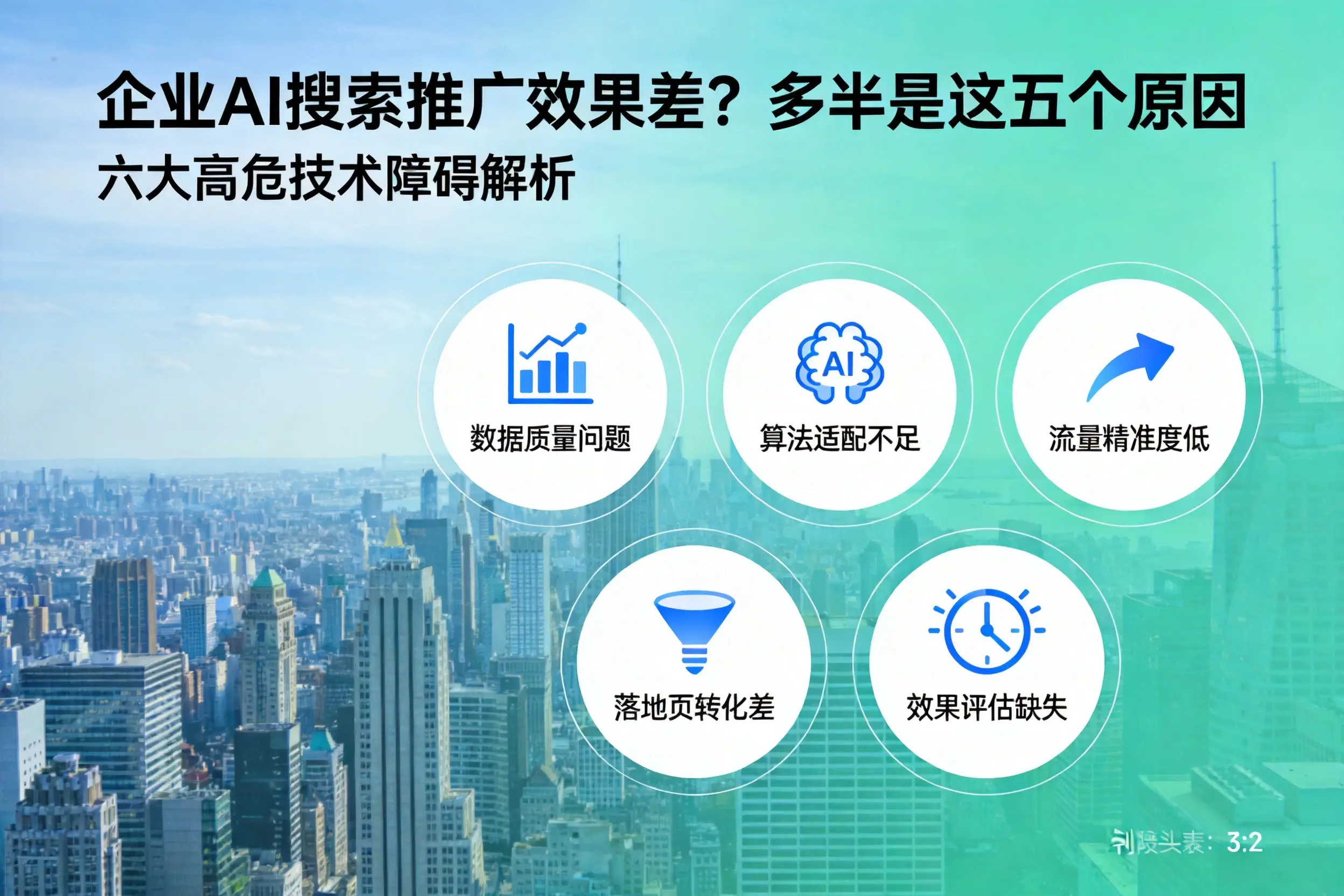 沙依巴克区企业AI搜索推广效果差?多半是这五个原因